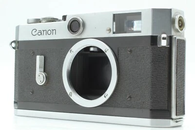 Excellent+5 Canon Model P 35mm Rangefinder Camera Body Silver From Japan - Image 1 of 4