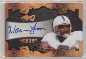 2017 Leaf Q Copper Spectrum Warren Moon #BA-WM1 Auto HOF