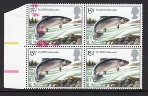 1983 151/2d FISCHE GEDENKVARIANTE "ROTE TINTE VERSCHÜTTET". SG 1207 - Bild 1 von 1