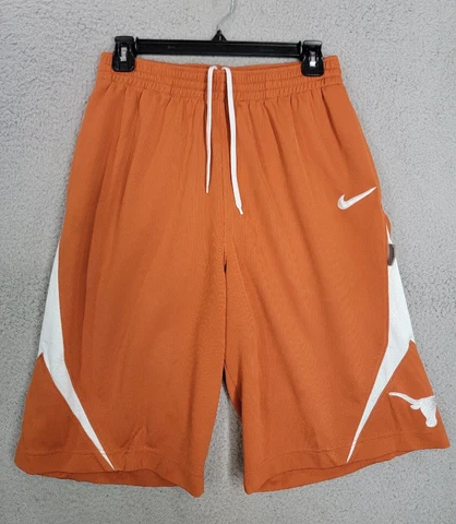 Mens UT Longhorns Basketball Shorts Small Nike Dri Fit University Of Texas Cover
