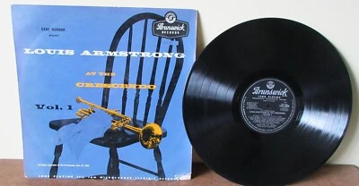 Louis Armstrong – At The Crescendo Vol. 1 - UK 1955 - Brunswick – LAT 8084 - Image 1 of 4