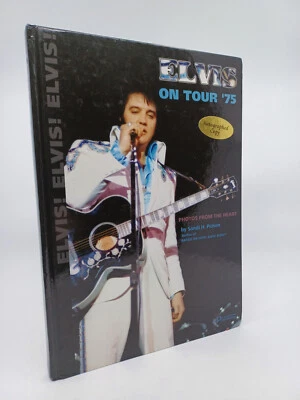 ELVIS ON TOUR '75 - SANDI H PICHON - ELVIS PRESLEY BOOK Signed/insc PRAYTOM HC - Image 1 of 4