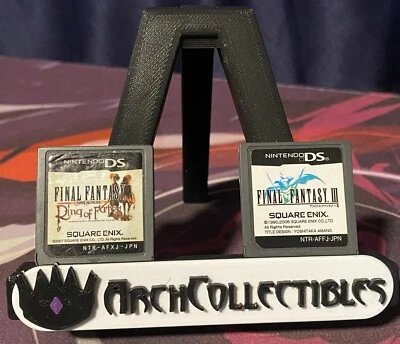 Bundle Japanese DS Games Final Fantasy III (3) and Final Fantasy Ring of Fates - Image 1 of 4