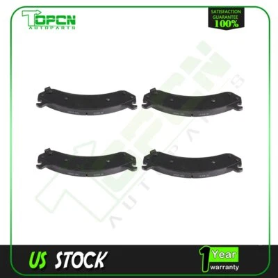 Front Brake Ceramic Pads 4 Pcs For 2003-2019 Chevrolet Express 2500 LS 6.0L - Image 1 of 4