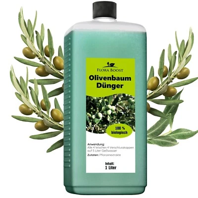 Olivenbaum Dünger Flora Boost Flüssigdünger für Olivenbäume 1 Liter - Bild 1 von 4