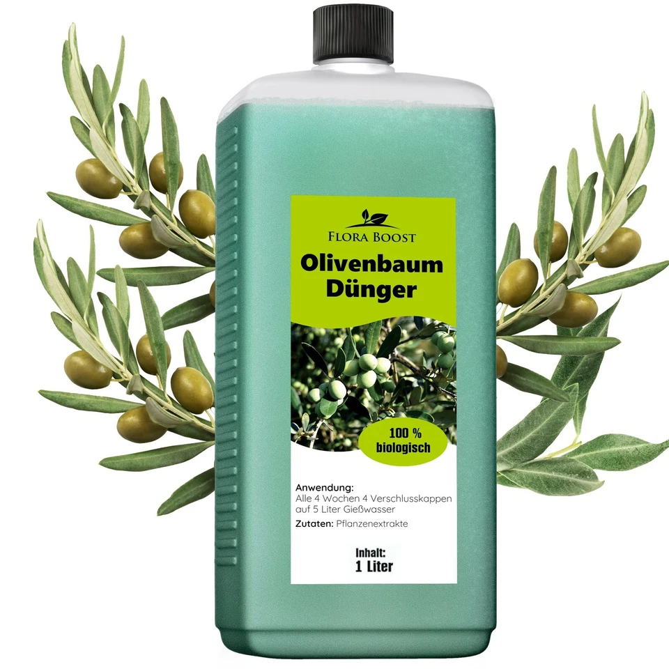 Olivenbaum Dünger Flora Boost Flüssigdünger für Olivenbäume 1 Liter - Bild 1 von 4