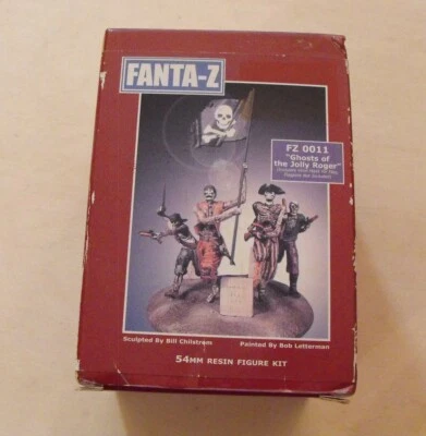 MINIATURE SCAL A 54 mm NUOVO IN RESINA COD. FZ 0011 GNOSTS OF THE JOLLY ROGER  - Immagine 1 di 2