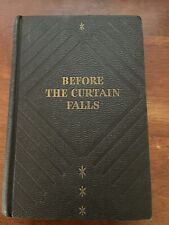Before the Curtain Falls. First Edition 1932