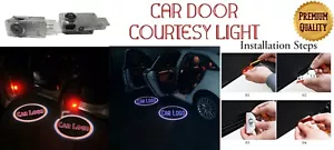 PER SLC SLK SLR PORTA INGRESSO AUTO PROIETTORE LASER LED POZZANGHERA OMBRA LUCE FANTASMA x2 - Foto 1 di 6