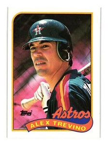 1989 Topps #64 Alex Trevino Houston Astros