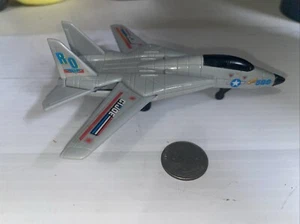 Tonka Toys G.I. Joe Mini-Figures F-14 Tomcat Combat Jet Plastic China 92' RWJ - Picture 1 of 4