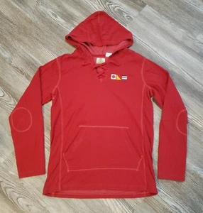 T Dalton Mens M Lace Up Pullover Hooded Shirt Thumb Hole Maritime Flags Vented  - Picture 1 of 10