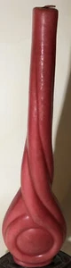 Vtg Candelier Handcrafted Pink  Candle, Gatlinburg TN, Unburned MCM 15” - Picture 1 of 5