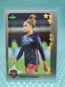 2021 Parkside NWSL Volume 2 Trinity Rodman RC Foil SP Parallel Stars S54 USWNT