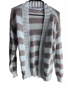Halston Open Front Cardigan Sz Small / Pre Owned - Picture 1 of 5