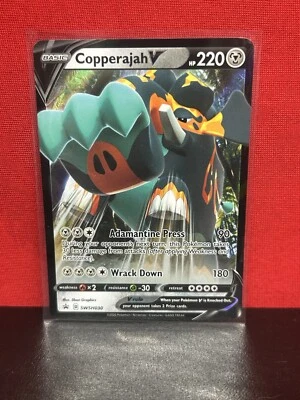 Pokemon SWSH: Sword & Shield Promo Cards #SWSH030 Copperajah V Promo tcg - Image 1 of 2
