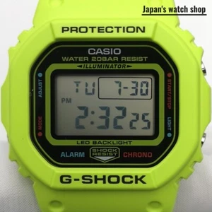 CASIO G-SHOCK DW-5600EP-9JF Yellow Men's Watch New in Box - Picture 1 of 24