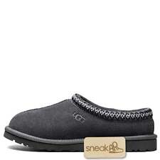 UGG Tasman Dark Grey Suede/ Sheepskin Slippers Shoes Men US 12/ EUR 45