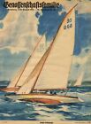 Sailing regatta XL 1935 art print / cover b Fritz Neumann ship boat final battle