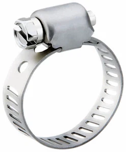 10 x BREEZE MINI SLOTTED HOSE CLAMPS 13mm to 23mm - MADE IN USA - Picture 1 of 3