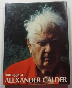 Homage to Alexander Calder 1972 with ORIGINAL LITHOGRAPH Art XXe Siecle HCDJ - Picture 1 of 10