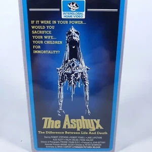 Rare New Sealed The Asphyx - 1987 Intergloblal Home Video VHS (1368) - Horror - Imagen 1 de 8