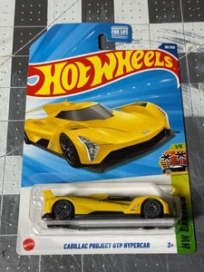 2025 Hot Wheels #99 HW Exotics Cadillac Project GTP Hypercar yellow - Picture 1 of 1