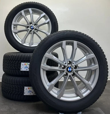 Original BMW X4 G02 M40d 19 Zoll Felgen 6877325 Winterreifen 245 50R19 NEU DOT25 - Bild 1 von 4