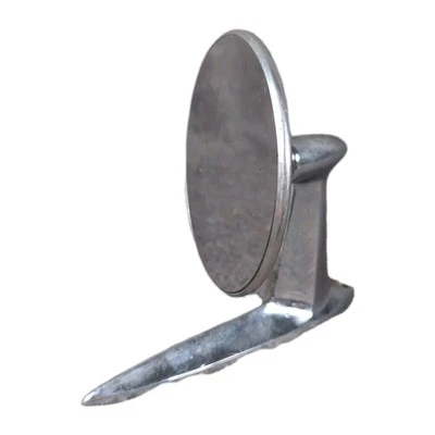 1950s Original Vtg Chevy Belair Round Side Mirror Mounting Bracket 3712429 M821 - Image 1 of 4