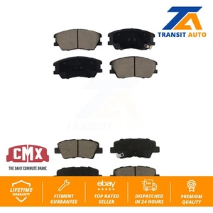 Front Rear Ceramic Brake Pads Kit For Kia Soul EV KCX-100625 - Picture 1 of 9