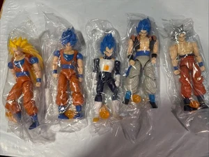 Anime Dragon Ball Super Saiyan Goku Vegeta Actionfiguren insgesamt 5 - Bild 1 von 9