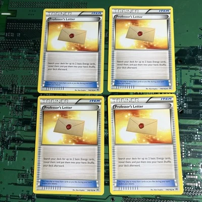 Professor's Letter 146/162 Breakthrough Pokemon Card Trainer Non-Holo 4 - Image 1 of 4