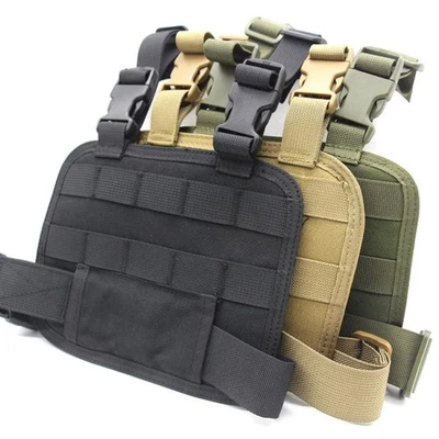 Adaptador de plataforma de pierna caída panel plataforma muslo Molle de nailon con hebilla de liberación rápida Foto 1 de 4