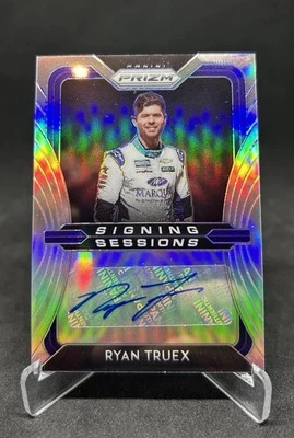 2020 Panini Prizm Racing Ryan Truex Signing Sessions Autograph Silver Prizm - Image 1 of 2