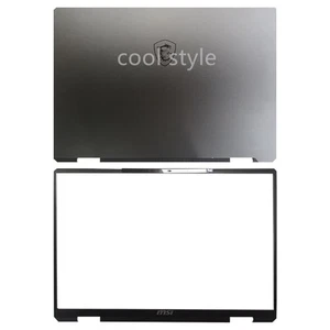 New for MSI CreatorPro X18 HX A14V A14VMG MS-1822 Top LCD Back Cover+Front Bezel - Afbeelding 1 van 5