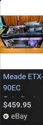 Telescopio catadióptrico Meade ETX-90EC Foto 1 de 4