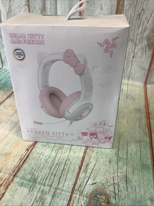 Razer Kraken Kitty V2 Cuffie da Gioco USB A Cablate con Orecchie da Gattino e Chroma RGB - Foto 1 di 5