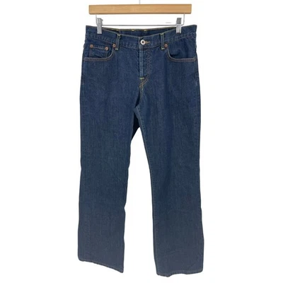 Pantalones de mezclilla para mujer Lucky Brand Easy Rider botón mosca 100 % algodón pierna recta talla 8 Foto 1 de 4