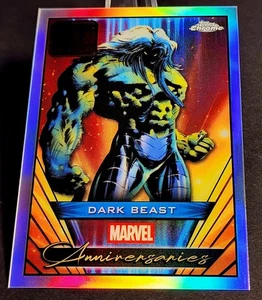 DARK BEAST MA-19 ANNIVERSARY 30TH MARVEL TOPPS CHROME 2025 - Picture 1 of 2