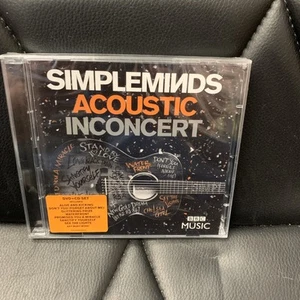 Acoustic In Concert DVD/CD Simple Minds .Sealed. Tear To Wrap & Mark On Case - Picture 1 of 5