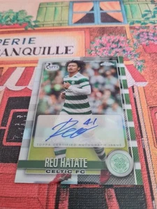 2022/23 Topps Chrome SPFL Reo Hatate Auto Autograph Celtic Card - Picture 1 of 2