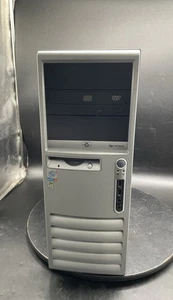 HP Compaq Tower PC Pentium 4 Desktop 4GB RAM 256GB Storage Classic System - Picture 1 of 7