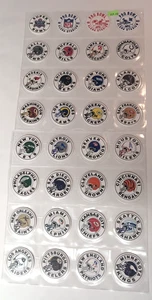 Commemorative NFL POGS- Super Bowl, Pro Bowl, AFC, NFC & All 28 Teams Milk Caps - Picture 1 of 5