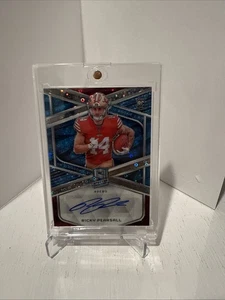 2024 Panini Spectra - Rookie Auto Ricky Pearsall #RA-RPL Neon Blue Prizm /50 - Picture 1 of 2