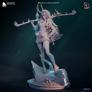 Artemis | 11-Inch Resin Model Kit | Hades Moonlit Goddess of the Hunt - Picture 1 of 10