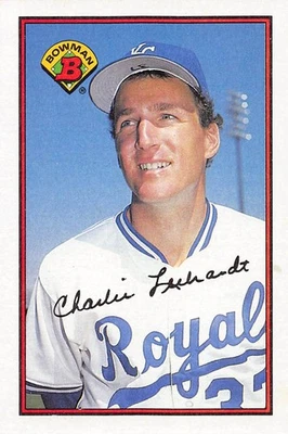 Charlie Leibrandt 1989 Bowman 116  Kansas City Royals  Baseball Card - Image 1 of 2