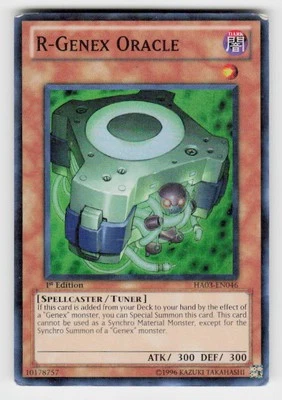 Hidden Arsenal 3 #HA03-EN046 R-Genex Oracle 1st Edition - Image 1 of 2