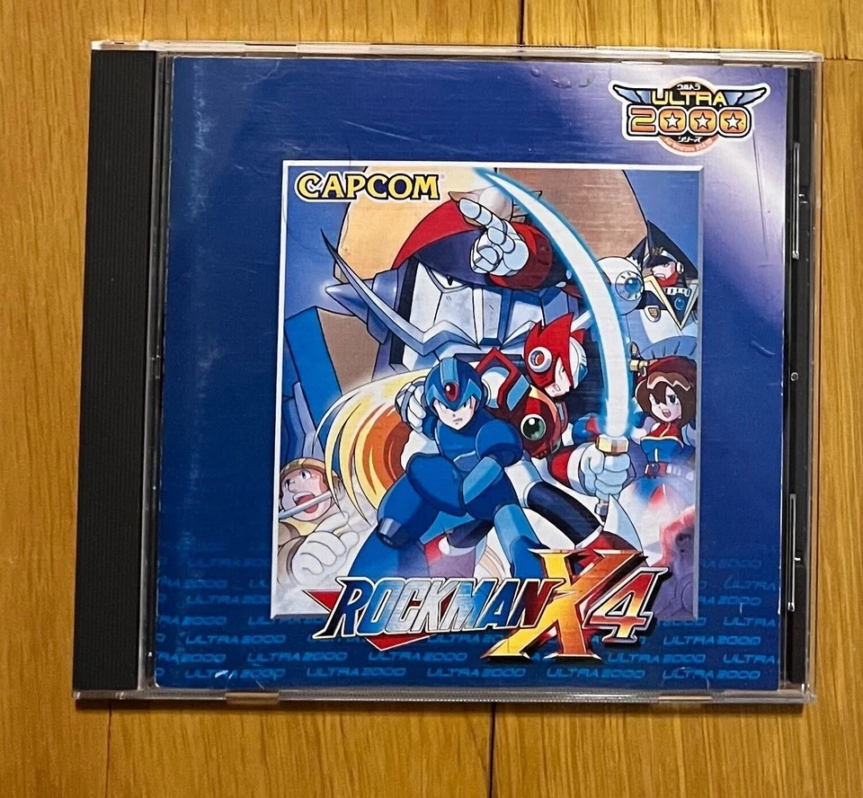Rockman X4 Capcom PC Game Ultra 2000 Windows PC Rare Japan A - Image 1 of 4