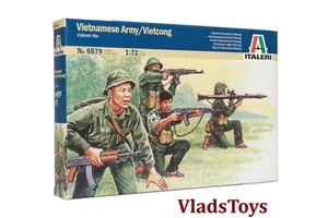 Kit Modelo Plástico Italeri 1/72 Vietcong 50 NLF Soldado Guerrillas Irregulares 6079 - Imagen 1 de 3