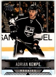 2017-18 Upper Deck Overtime Adrian Kempe Rookie #52 Los Angeles Kings